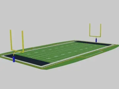  Superbowl Field 3D model