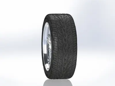 Custom wheels Budnik Murok IV for your scale model 3D print model