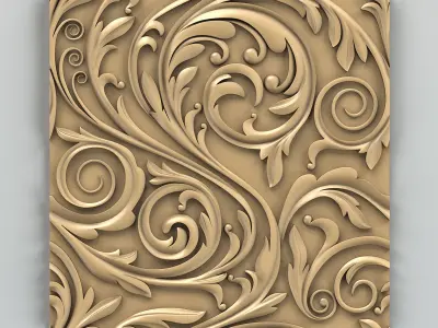 Wall Panel 003 3D model