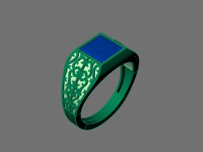STL 3DM Gents Rings Ready Models Mens Rings 3D print model 3D print model