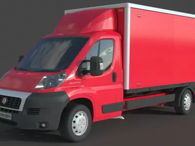 Ducato Double cabin case 3D model