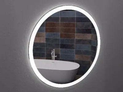 Illuminated Mirror 25 3D model
