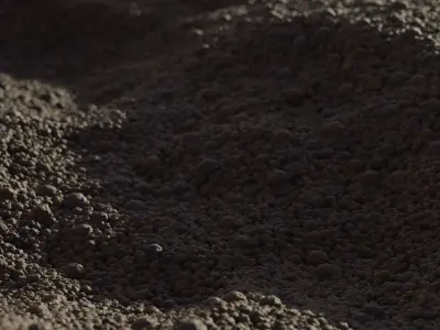 Realistic Gravel pile of soil Free low-poly 3D model