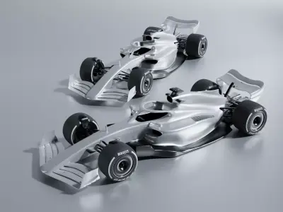 Formula 1 Cars 3D model
