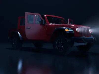 Jeep Gladiator 3D model
