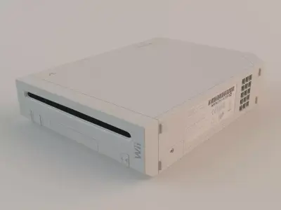 Nintendo Wii 3D model
