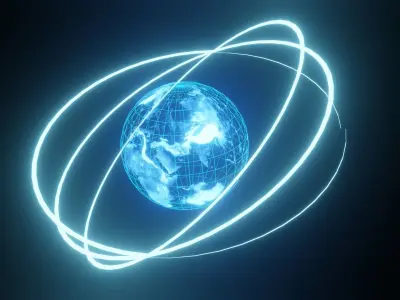 Holographic Earth  Free 3D model