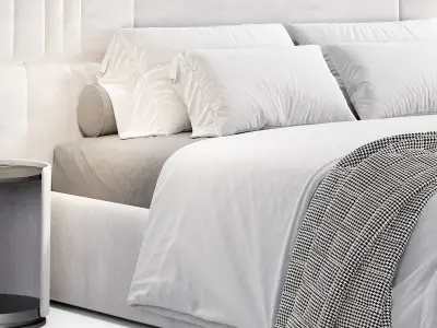 Nova bed by Hessentia Cornelio Cappellini 3D model