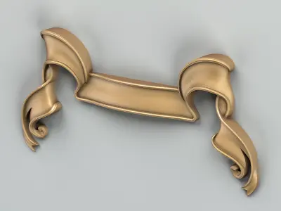 Decorative Ribbon 002 3D model
