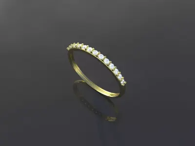 standard ring 3D print model