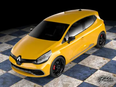 Renault Clio RS 2013 3D model