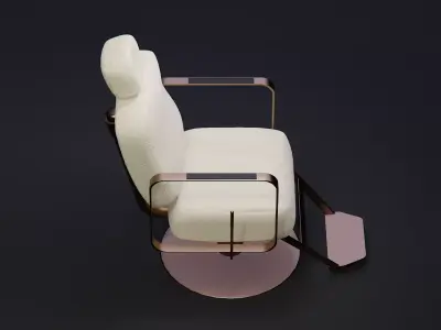 Modern Salon Chair  3D model