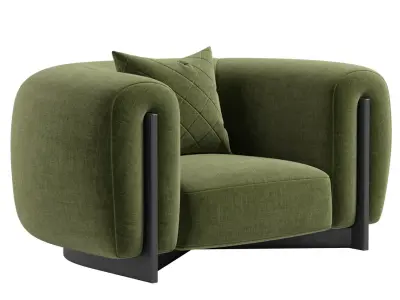 MINUIT ARMCHAIR BY STEPHANE PARMENTIER 3D model