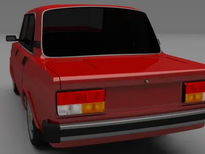 Lada nova 3D model