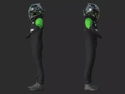 F1 Sauber Race Suit 2025  3D model
