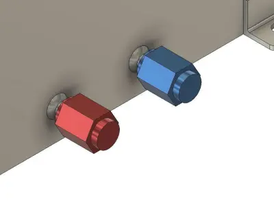 1to10 RC Scale Racing Fuel Tank Flat Version 3D print model