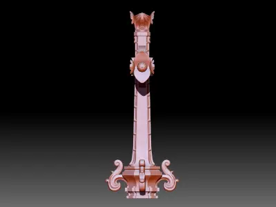 3d model of the cross 3D model