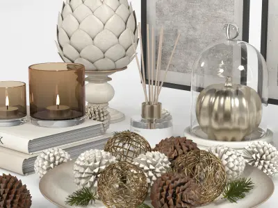 Decorative Set 03 3D model