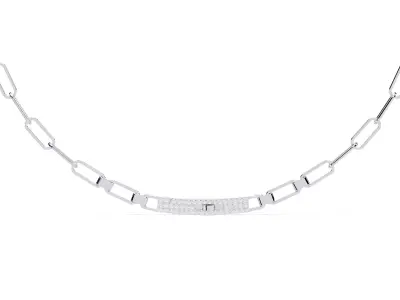 Diamond Necklace 360 animation renders 3dm stl details 3D print model