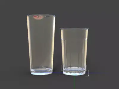 Vasos para alcohol 3D model