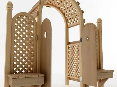 Arbor Trellis Style 5 3D model