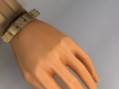 link 4 3D print model