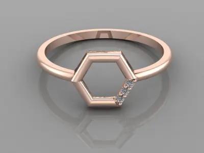 Women Ring 6 3D print model purchase