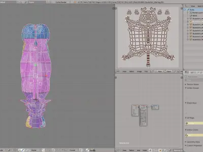 Warthog polygonal Low-poly 3D model