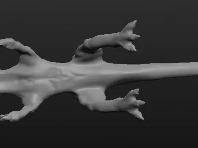 Fantasy Lizard 3D model