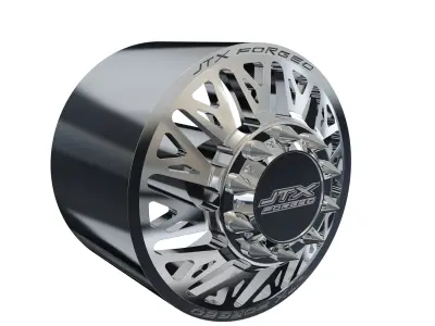 JTX FRONT GAME DUALLY WHEEL 3D MODEL 3D print model