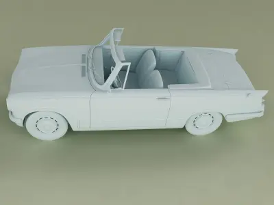 Triumph Herald 13 60 Convertible 3D model