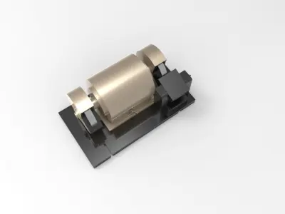 grinding machine 3D model