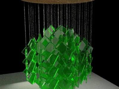 Chinese Lantern 3D model 24