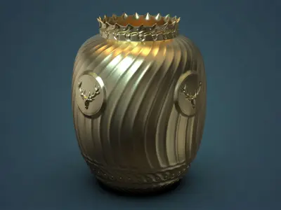 urn for 3d print 3D print model