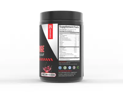 Protein Powder 3D model