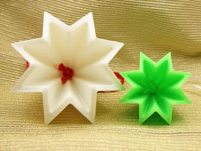 Origami Inspired Tree Ornament 2 3D print model