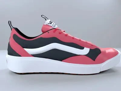 UltraRange EXO Shoes Low-poly 3D model