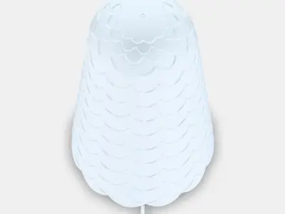 SOLBO Table lamp Low-poly 3D model