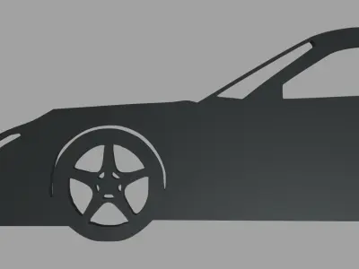 Mazda Rx7 Veilside Fortune Tokyo Drift Coupe 2007 Key Ring 3D print model