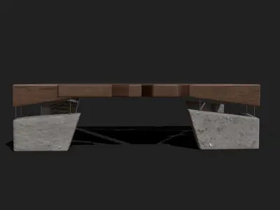 Modern Table 3D model