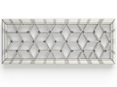 6 Openwork Wall Decoration 3D model