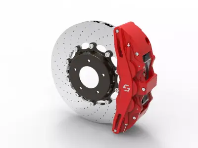 Disc brake 3D model