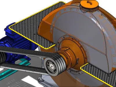 SLUDGE SEPARATOR 3D model