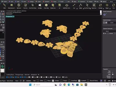 Pakistani gold Service 3D print model