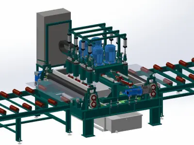 MIRROR POLISHING MACHINE 3D model