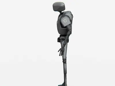 IMPERIAL DROID  Rigged for Unreal Engine - Unity - MIXAMO  3D model