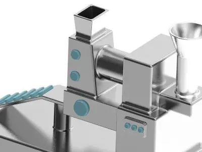 Food Processing Machine 3D print model