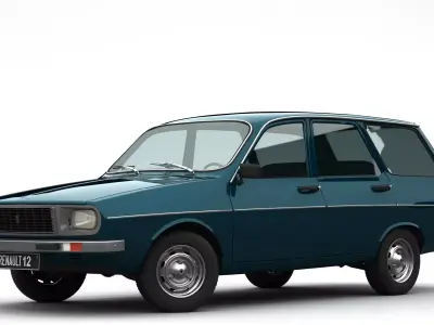 Renault 12 TSW 3D model