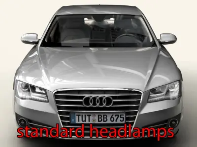 Audi A8 2011 3D model
