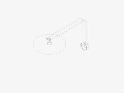 Shower - Head - Luxury - Feather Low-poly 3D model
